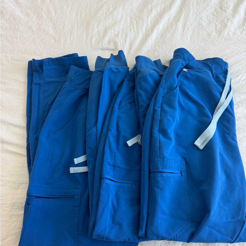 Women’s Figs royal blue pants
